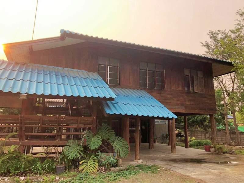 Teak Wood House for Sale in San Pa Muang, Phayao - Close to City and Temples - HOUSE IN PHAYAO